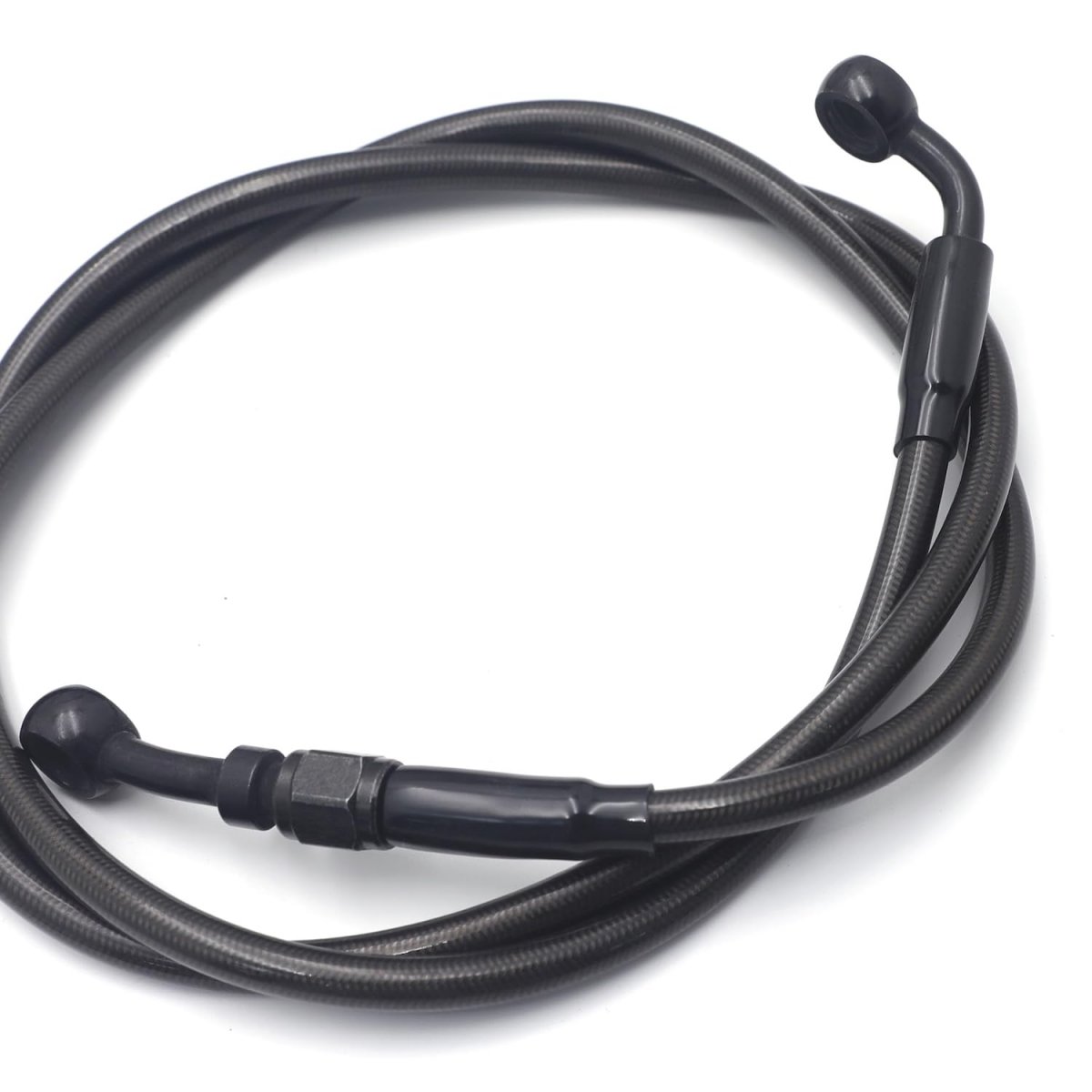 1996-2006 Dyna Super Glide Wide Low Rider Extended Cable Line Extension Kit For 14 In Handlebars Black Without Abs Tghd-heck004