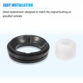 X Autohaux 1 Set Manual Transmission Shift Lever Bushing For Toyota Tacoma 4runner 1996-2004 No 33505-35020 Rubber White Black