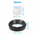X Autohaux 1 Set Manual Transmission Shift Lever Bushing For Toyota Tacoma 4runner 1996-2004 No 33505-35020 Rubber White Black