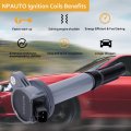 Npauto Ignition Coil Pack Replacement For V6 3 0 0l 2009-2012 Ford Escape Ford Fusion 2006 2007 2008 2009 2010 2011 2012 Mazda