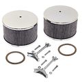 Air Filter Assemblies 3-3 4 Tall For Kadron Carbs Pair Dune Buggy 