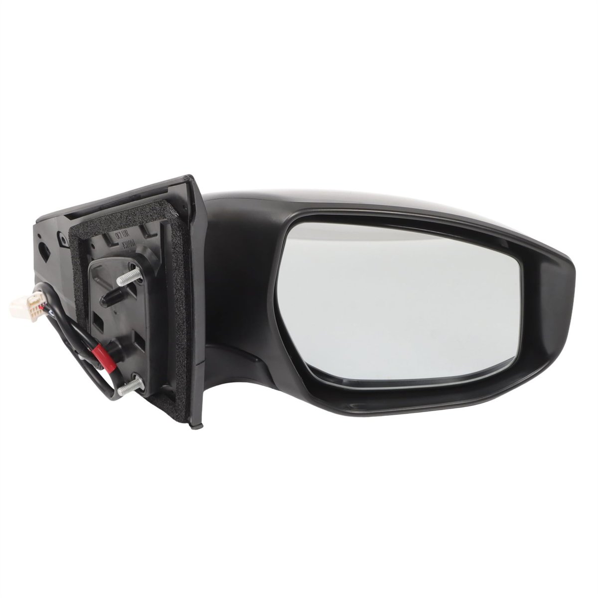 Power Rearview Mirror Replacement For Sentra 2013 2019 Right Side 3 Pin Connector Ni1321238 Black Painted Finish