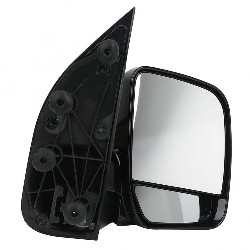 Passenger Side View Mirror For 2002-2008 Ford E150 E250 E350 E450 E550 Van Black Manual Adjustment And Fold Non Heated With