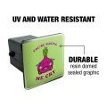 You Re Making Me Cry Onion Funny Humor Tow Trailer Hitch Cover Plug Insert For 2 In Receivers Black Abs Plastic With Uv