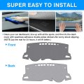 Gray Dashboard Cover Mat For Toyota Corolla 2019 2020 2021 2022 2023 2024 2025 2026 Lhd Polyester Dash Sunshade Glare Uv Rays