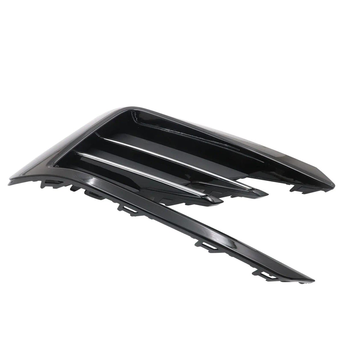 Front Right Side Grille For Volkswagen Passat R-line 2016 2017 2018 2019 Black Metal Replacement Part Qcgs