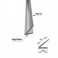 Gordon Glassa Clear Vinyl Jamb Seal For Framed And Frameless Swinging Shower Doors 8-ft Long