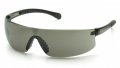 Pyramex Provoq Safety Glasses Gray Frame Gray Antifog Lens S7220st 