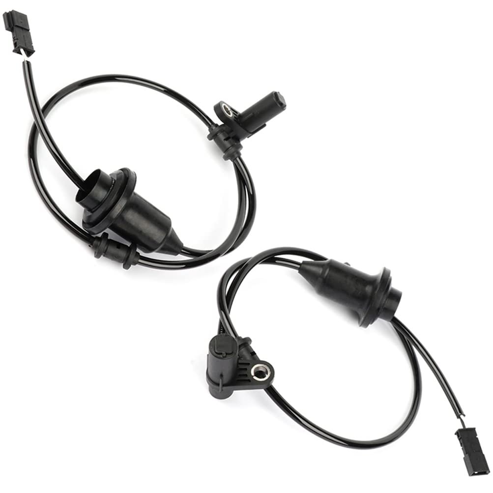 Abs Wheel Speed Sensor Right Rear Fit For 2002 Mercedes-benz Cl200 Cl230 Als374 2pcs