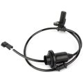 Abs Wheel Speed Sensor Right Rear Fit For 2002 Mercedes-benz Cl200 Cl230 Als374 2pcs