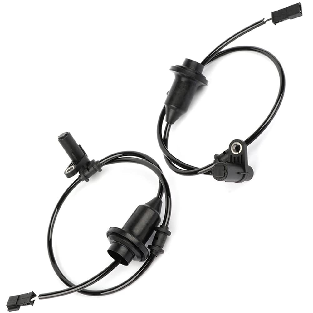 Abs Wheel Speed Sensor Right Rear Fit For 2002 Mercedes-benz Cl200 Cl230 Als374 2pcs