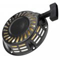 Hiaors Black Pull Start Recoil Starter For Kt-196cc Trailmaster Mini Xrs 163cc 80t Go Karts Shark 5 5hp 6 212cc Motovox Mbx20