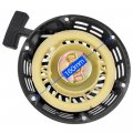 Hiaors Black Pull Start Recoil Starter For Kt-196cc Trailmaster Mini Xrs 163cc 80t Go Karts Shark 5 5hp 6 212cc Motovox Mbx20