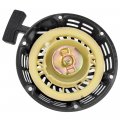 Hiaors Black Pull Start Recoil Starter For Kt-196cc Trailmaster Mini Xrs 163cc 80t Go Karts Shark 5 5hp 6 212cc Motovox Mbx20