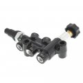 Waltyotur Adjustable Combination Proportioning Valve 260-11179 Universal For Any Dual Bowl Master Cylinder 2 Inlets 3 Outlets