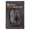 Niche Brake Pad With Shoe Set For Yamaha V Star 650 Virago 535 4wm-w0045-00 3dr-w253e-00 Front Rear Semi-metallic