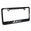 Jeep 4xe Printed Real Black Forged Carbon Fiber License Plate Frame Official Licensed 