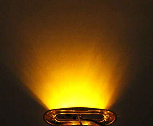 Tmh 10 Pcs 3 6 Inch Submersible 4 Led Clear Lens Red Amber Side Marker 5 10-30v Dc Truck Trailer Lights Rear Light Boat Cab Rv