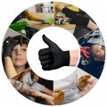 L3 Level 3 Nitrile Gloves Professional Heavy Duty Disposable Latex Free Fits Snug Box Of 100 