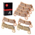Front Rear Sintered Brake Pads Kit Compatible With Polaris Rzr 900 Eps 2015-2020 S 1000 2016-2022 2-seater