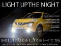 Xenon Halogen Fog Lights Driving Lamps Kit W Harness For 2015-2017 Nissan Juke