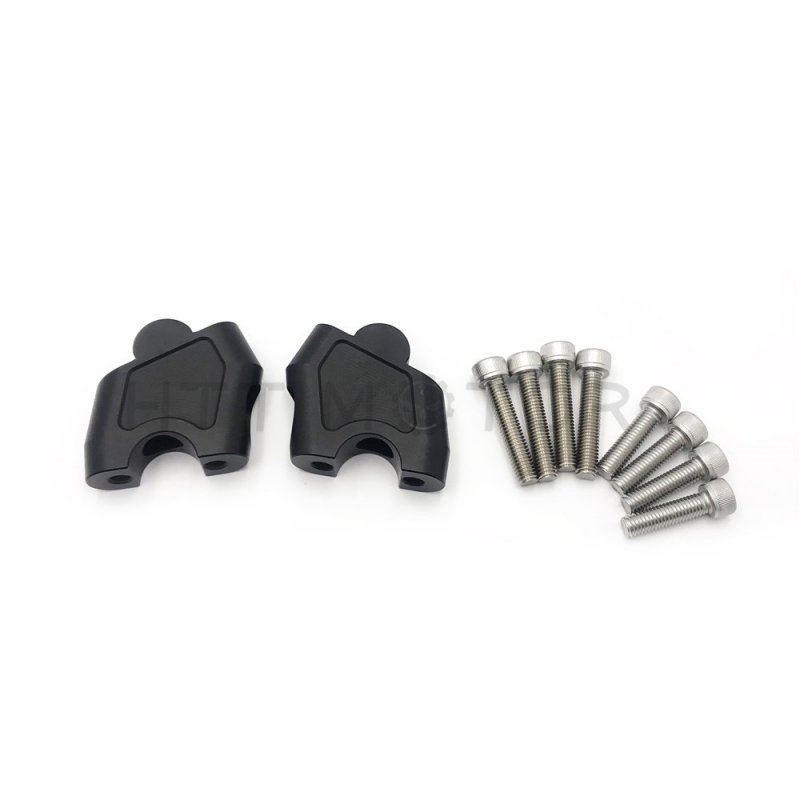 Httmt Hon-030nc700x1217- Black Handlebar Extension Riser Mount Lifting For Cb500x Nc700s X Nc750x