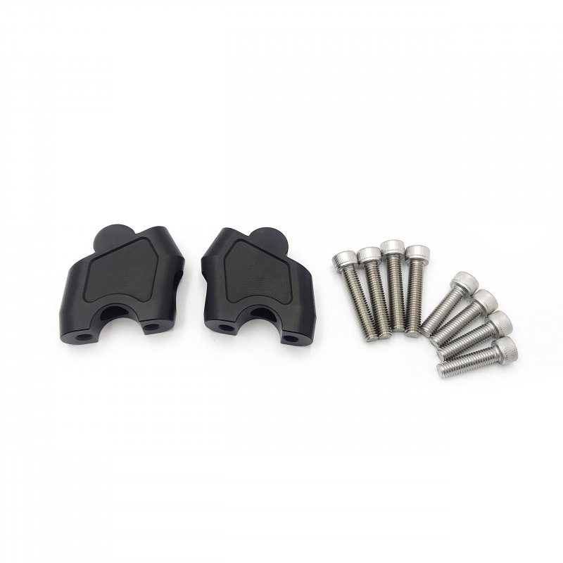 Httmt Hon-030nc700x1217- Black Handlebar Extension Riser Mount Lifting For Cb500x Nc700s X Nc750x