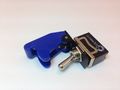Heavy Duty On Off Dpst 4p Toggle Switch 20 Amp 125vac With Position Cover Color Blue 