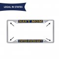 Us Navy Mom License Plate Frame For Front Or Back Of Car Officially Licensed United States
