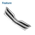 Front Upper Hood Bumper Grille Grill For Toyota Venza 2013 2015 Le Limited Xle Chrome Silver Tone And Black Abs Plastic Part