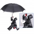 Motorcycle Cell Phone Holder All-round Adjustable With Mini Umbrella Accessories Rain And Sun Protection Bracket Outdoor Riding