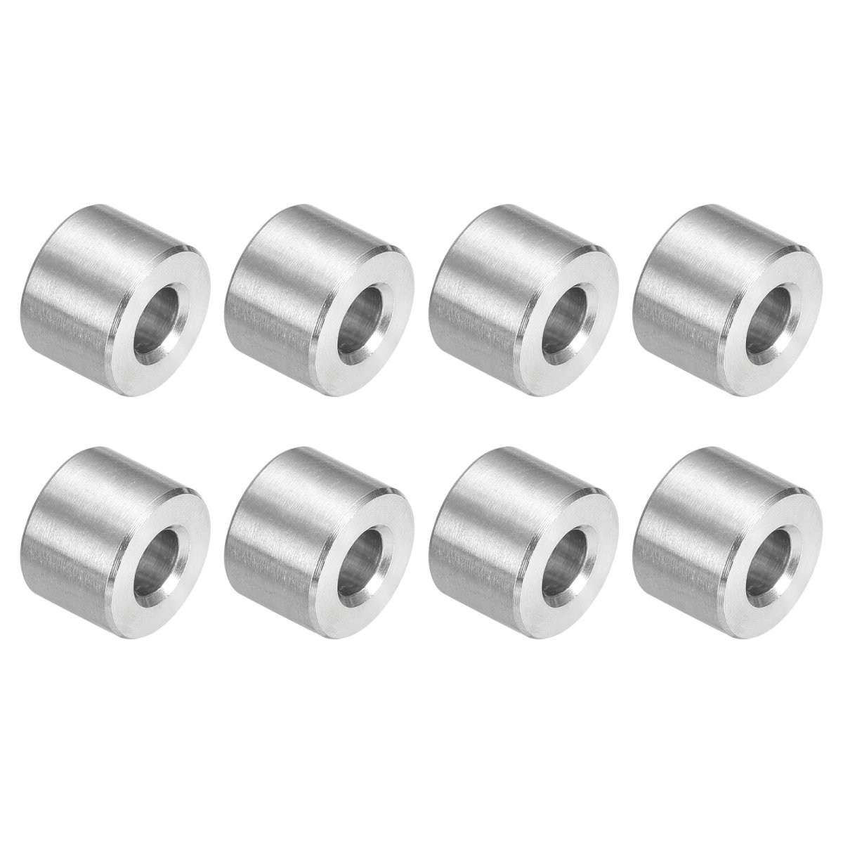 8pcs 304 Stainless Steel Spacer 6mm Id X 14mm Od Mm Length 24 0 55 0 39 Inch Screw Standoff Bushing Plain Finish Unthreaded