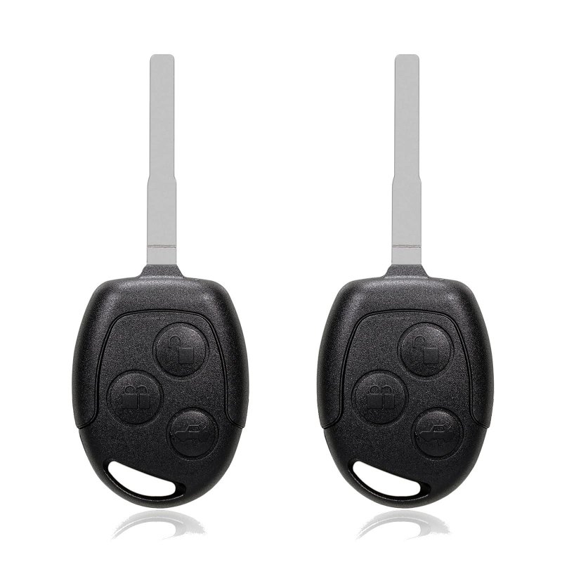 Car Key Fob Remote Keyless Entry Control Kr55wk47899 315mhz 3 Button For 2011 2017 Ford Fiesta 2 Pack Part 164 R8042 R8043