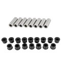 Marddpair Front Upper Lower Shock Absorber Bushing Kit Replacement For Honda Fourtrax Trx200 Rancher Trx420 Rincon Trx650 