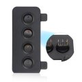 1999-2007 Chevy Silverado Gmc Sierra Dash Mount Switch Panel Bezel 4 Colors Toggle Switches Direct Replacement For Left Cubby 