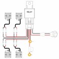 4pcs 3in 42w Led Pods Upgraded Spot Flood Combo Beam Square Driving Backup Reverse Light With Wiring Harness Kit For Car Truck