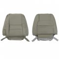 Labwork Front Driver And Passenger Bottom Top Lean Back Gray Artificial Leather Seat Cover Replacement For Toyota Sequoia
