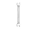 Jonard Asw-916 Carbon Alloy Steel Angled Head Double Ended Speed Wrench Gloss Finish 9 16 Opening Size 6-1 2 Long 