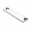 Allied Brass Pr-1 16-orb Pr 1 Inch Vanity Beveled Edges Glass Shelf 16 Oil Rubbed Bronze 