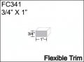 Flexible Moulding Flatstock Fc341-3 4 X 1 8 Length Trim