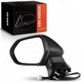 A-premium Pair 2 Driver And Passenger Side Power Door Mirror Compatible With Toyota Camry 2018-2022 Heated Manual Folding Black