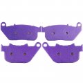 Ocpty Carbon Fiber Brake Pads Fit For 2007 2008 2009 2010 2011 Sportster 1200 Low Xl1200l