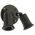 Taymac Lt230z Two Lampholders And Round Cover Combo Bronze 