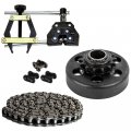 Go Kart Clutch Kit 3 4 Bore 10 Tooth With 40 Chain Breaker Connector Tool For Honda Baja 6 5hp 7 Pieces Installation 