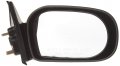 Toyota Tercel Passenger Side Mirror Outside Rear View Convex Lens To1321180 Windshield Mount 