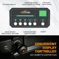 Xridonsen Amber Red Emergency Dash Strobe Lights Safety Flashing Warning Hazard Interior Front Rear Windshield Deck Split Light
