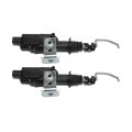 Door Lock Actuators For Mercury Grand Marquis 2005 To 2011 Driver And Passenger Side Front Pair 2 Blades Male Terminal Female 