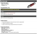3rd Third Brake Light Lens With Bulb Compatible 1999-2016 Ford F-350 Super Duty