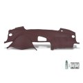Tpe Dash Bezel Cover Dashboard For Honda Acura Tl 2004 2005 2006 2007 2008 Red Instrument Panel Trim Board 