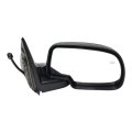 Passenger Side Door Mirror For Chevy Suburban 1500 2000 2001 2002 Power Heated Off Road Package Gloss 6 Wire Replacement 